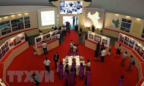 An exhibition space of the Hanoi Museum (Photo: VNA)