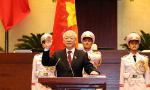 Party leader Nguyen Phu Trong becomes new President