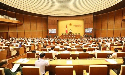 The question and answer of the National Assembly (Photo: VGP)