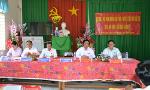 Chairman of the Provincial People's Council Nguyen Van Danh meets voters of Chau Thanh district