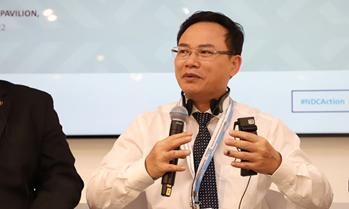 Deputy Director of the Meteorology, Hydrology and Climate Change Pham Van Tan (Photo: VNA)