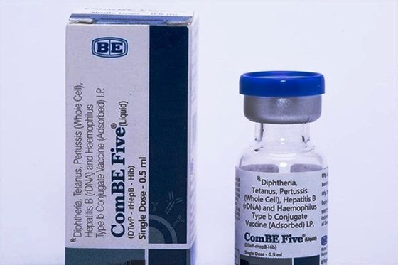Vaccine ComBe Five đã được đưa vào thay thể vaccine Quinvaxem