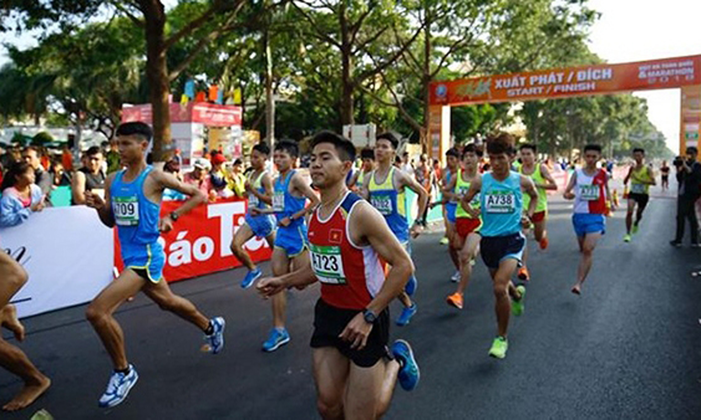 At the 59th National Cross-country Run and Marathon Tournament in 2018 in Buon Me Thuot city