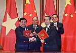 Thủ tướng Nguyễn Xuân Phúc hội đàm với Thủ tướng Trung Quốc Lý Khắc Cường