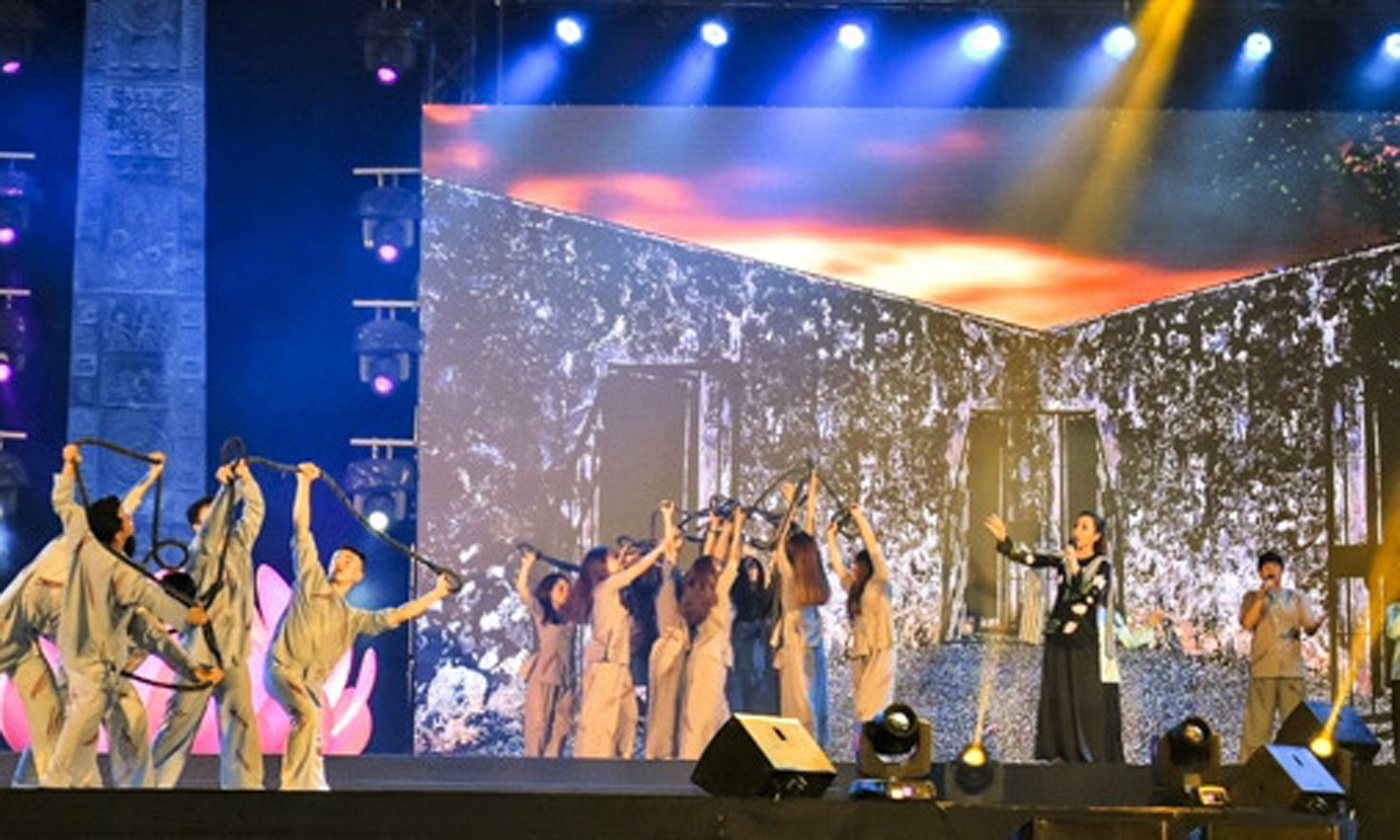 A performance at the ceremony (Photo: baobariavungtau.com.vn)