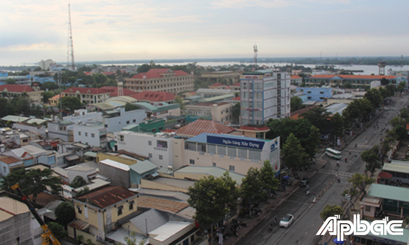 A corner of My Tho city. Photo: M.THANH