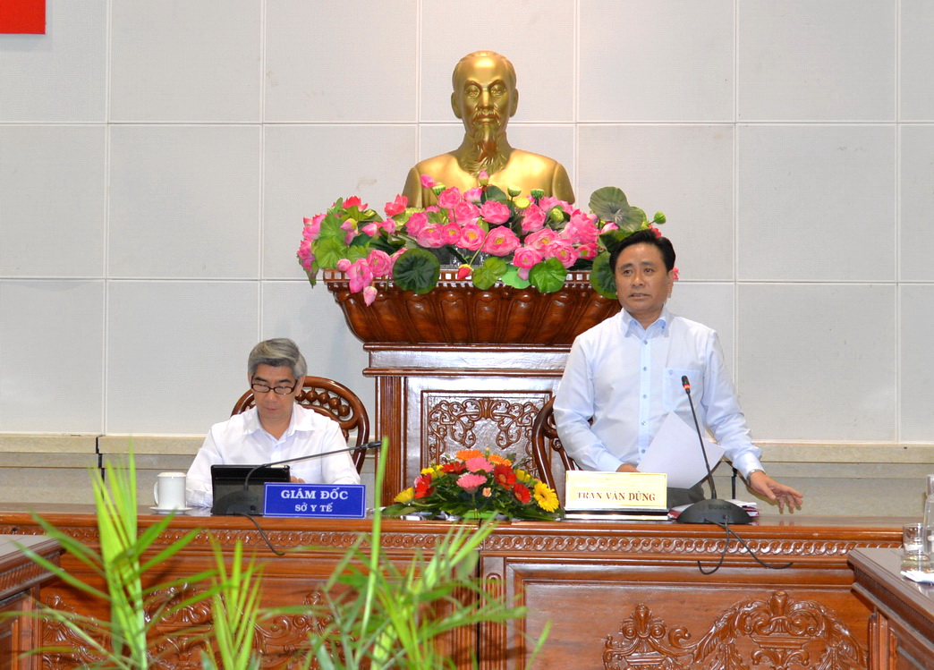 Vice Chairman Tran Van Dung directed focusing on prevention and control of dengue fever.