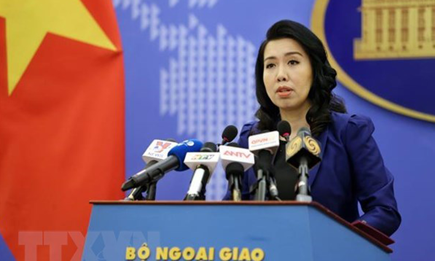 Vietnamese Foreign Ministry spokesperson Le Thi Thu Hang (Photo: VNA)