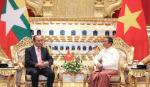Thủ tướng Chính phủ Nguyễn Xuân Phúc hội kiến Tổng thống Myanmar