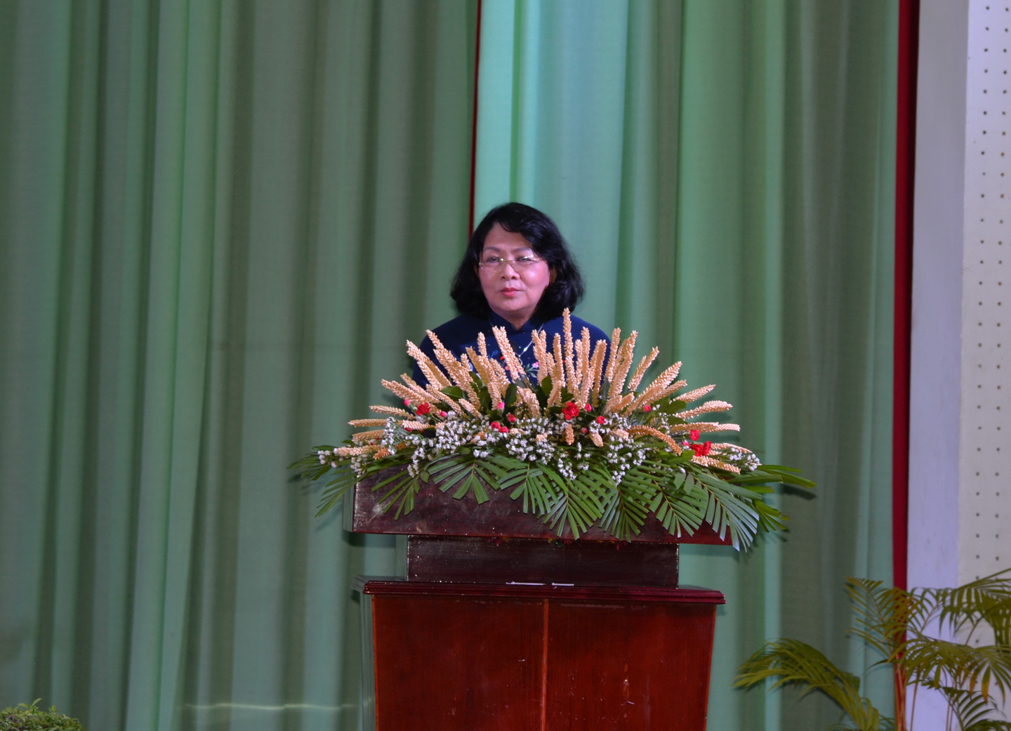 Phó Chủ tịch nước Đặng Thị Ngọc Thịnh phát biểu chỉ đạo hội thảo
