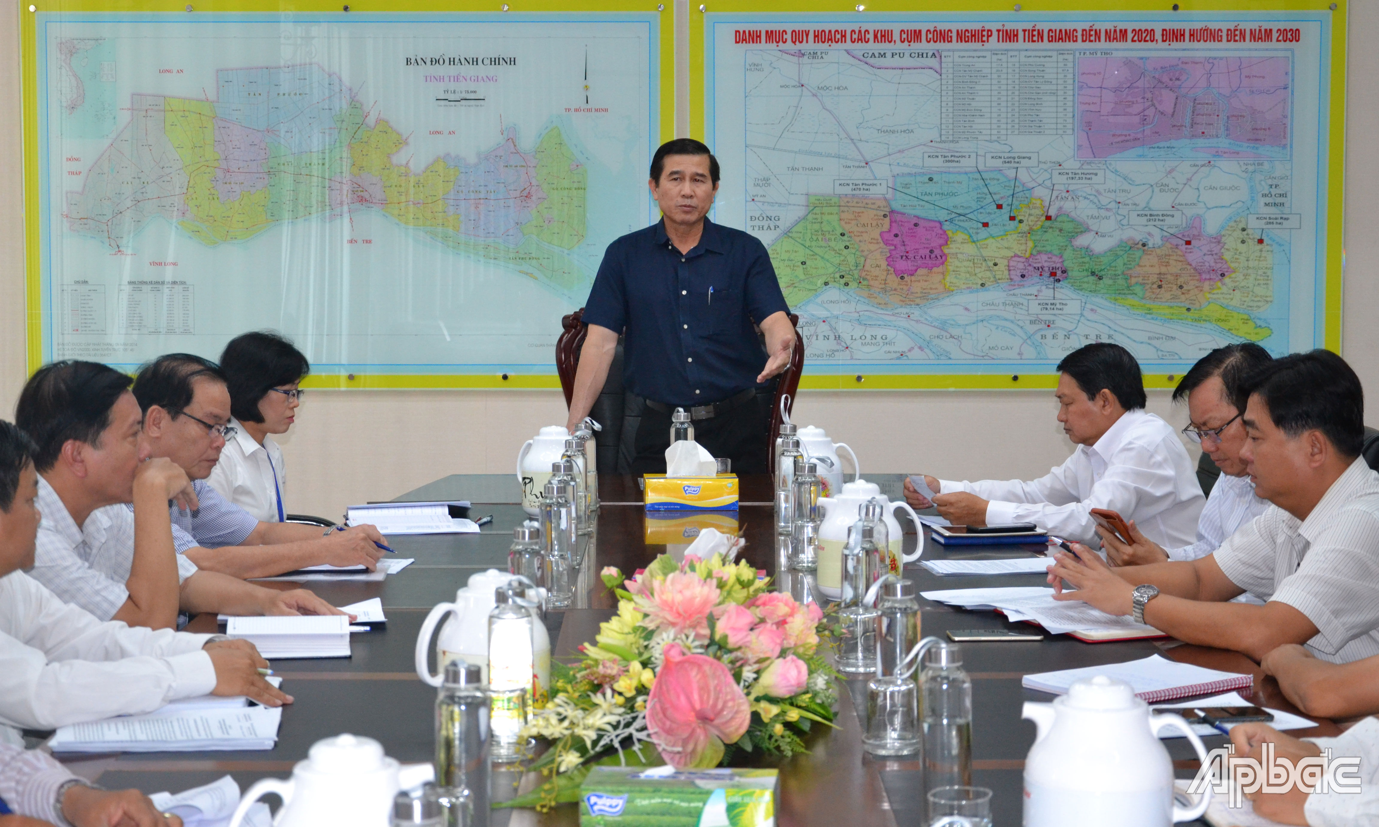 The progress of each project must be set up, Chairman of the PPC Le Van Huong urged