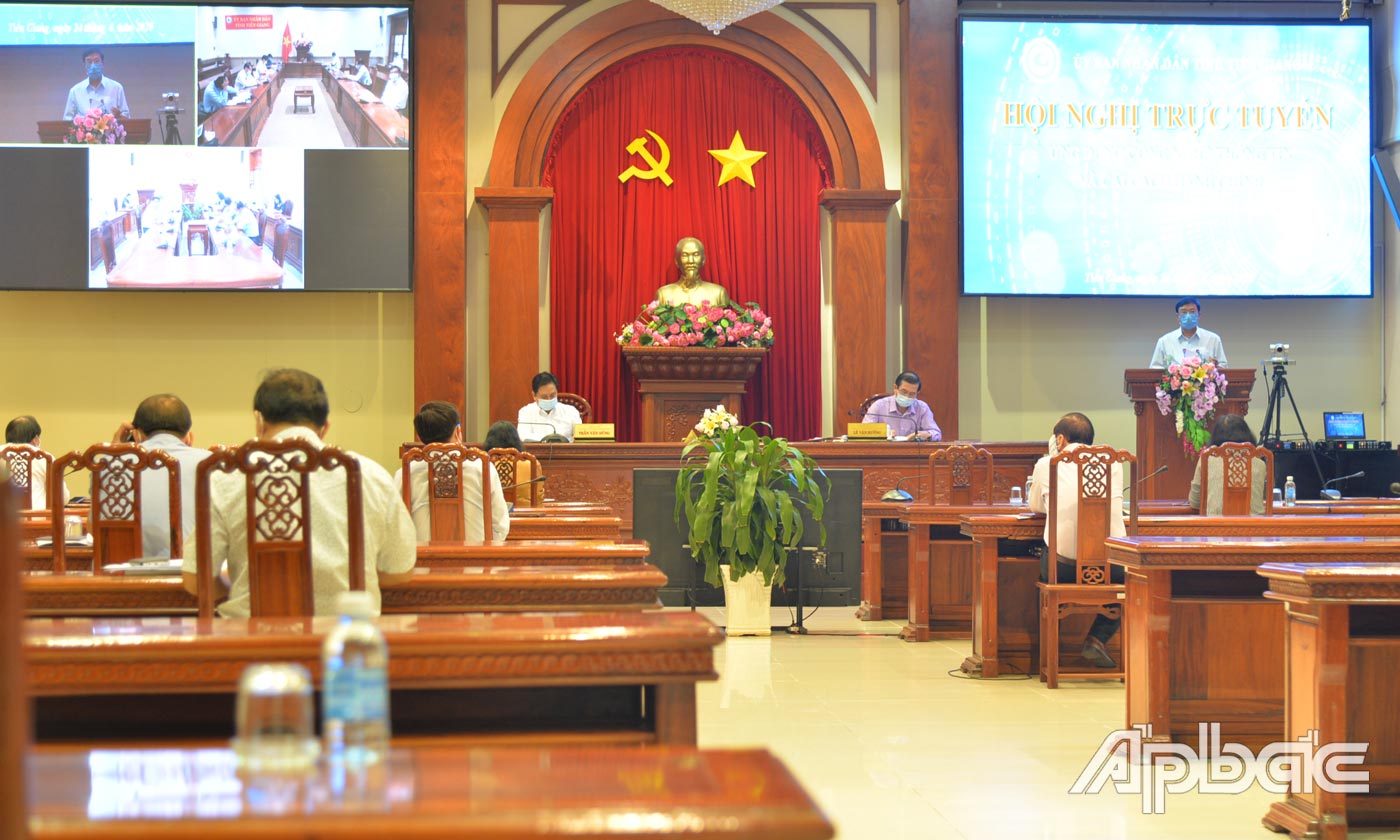 Quang cảnh hội nghị.