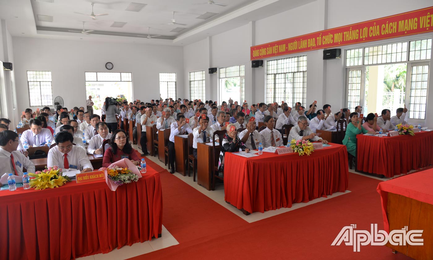 Quang cảnh đại hội.