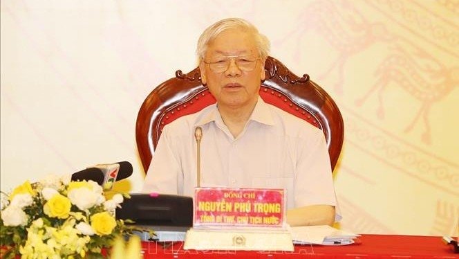 General Secretary and President Nguyen Phu Trong (Photo: VNA)