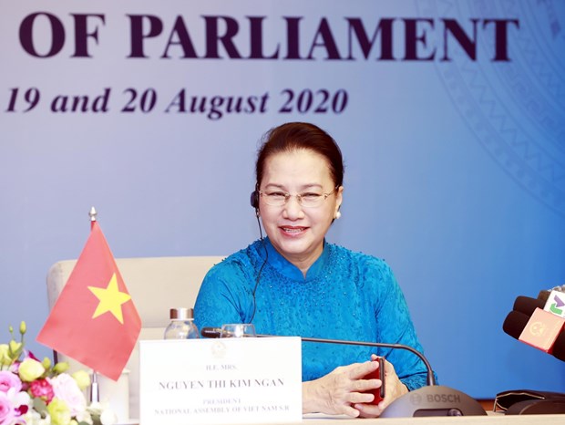 National Assembly Chairwoman Nguyen Thi Kim Ngan (Photo: VNA).