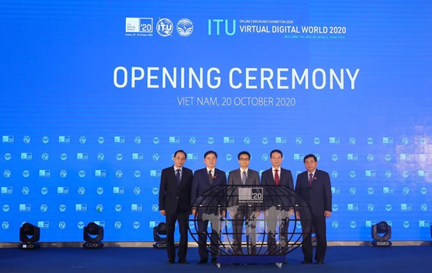 The Vietnamese Ministry of Information and Communications (MIC) and the International Telecommunication Union (ITU), the United Nations specialised agency for ICTs co-organise the ITU Virtual Digital World 2020. (Photo: hanoimoi.com.vn).