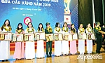 Nữ sinh viên tiêu biểu trong lĩnh vực khoa học công nghệ