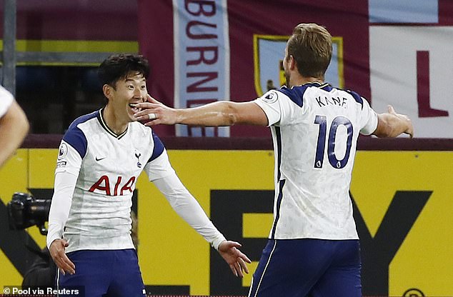 Tottenham thắng nhờ sự tỏa sáng của cặp Son - Kane (ảnh Daily Mail)