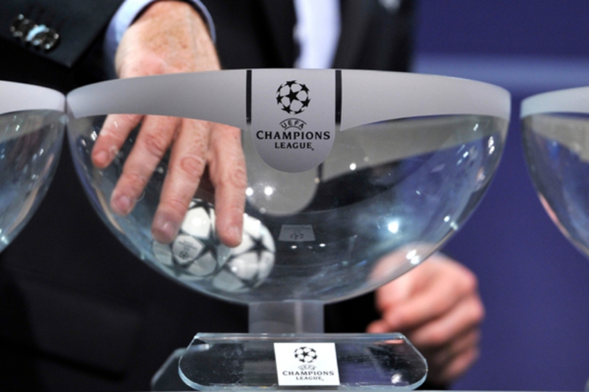 Lễ bốc thăm vòng 1/8 Champions League mùa này rất được chờ đợi. Ảnh: UEFA.