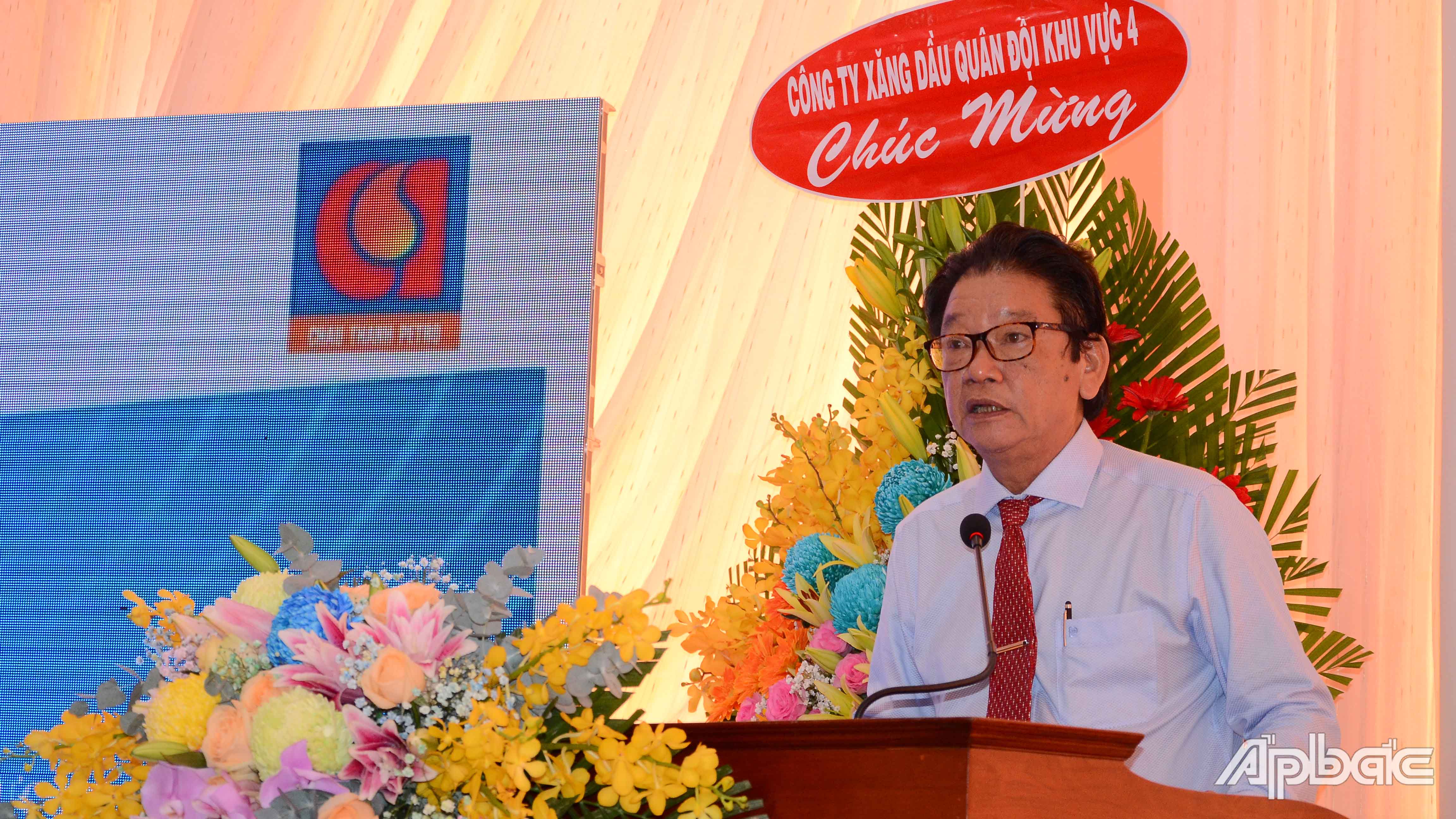 Ông Nguyễn Văn Hằng phát biểu tại Lễ GoLive Dự án.