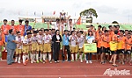 Thị xã Cai Lậy vô địch Giải Vô địch bóng đá tỉnh Tiền Giang 2021