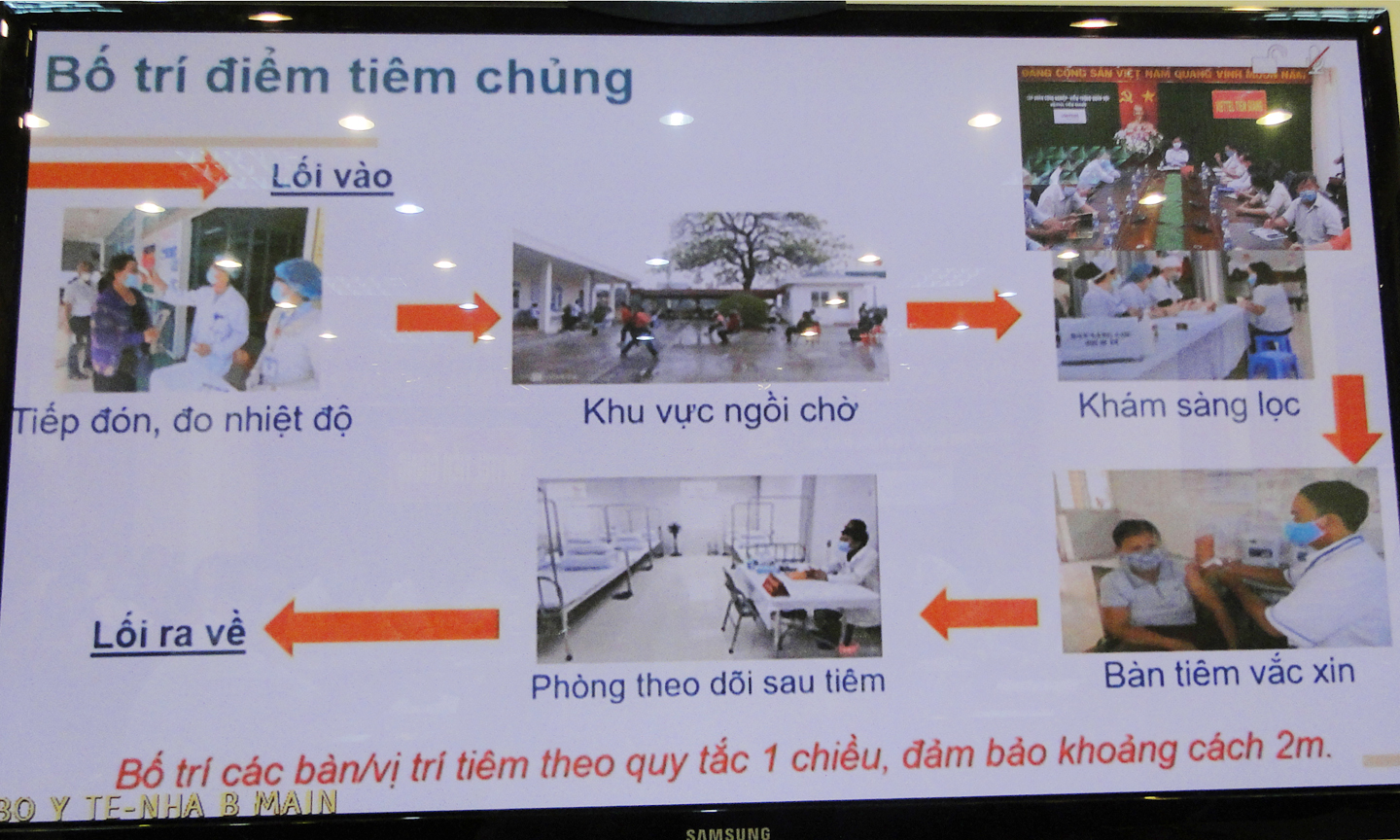 Bộ Y tế đã tập huấn an toàn tiêm chủng cho các địa phương