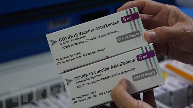 Vaccine phòng COVID-19 của AstraZenceca. (Ảnh: TTXVN)