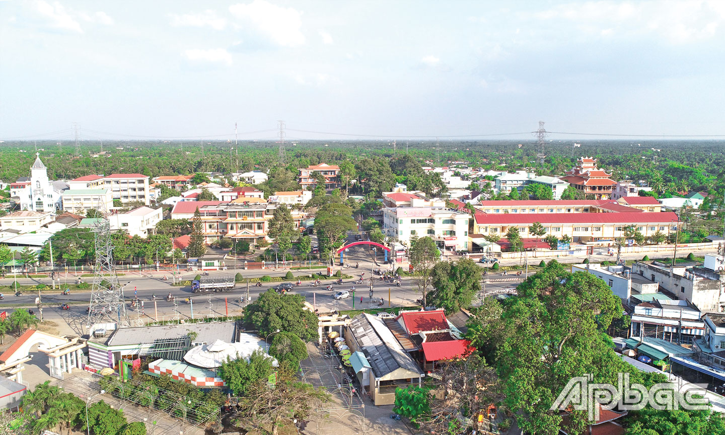 Châu Thành quyết tâm phấn đấu đến cuối năm 2023 ra mắt huyện NTM.                                                                                                                                        Ảnh TUẤN LÂM