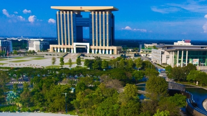 A corner of Binh Duong Smart City.