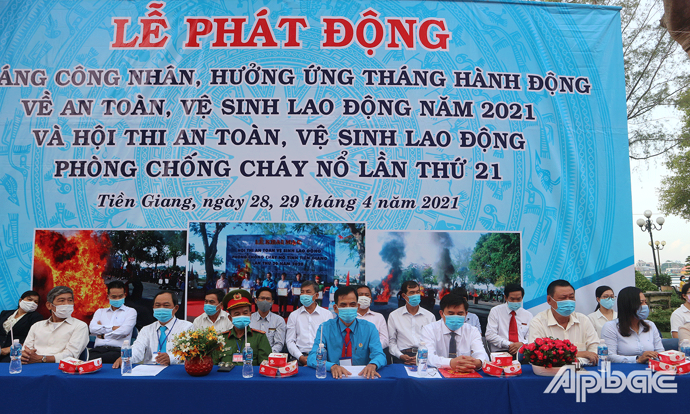 Lễ phát động Tháng Công nhân, Tháng hành động về an toàn vệ sinh lao động năm 2021