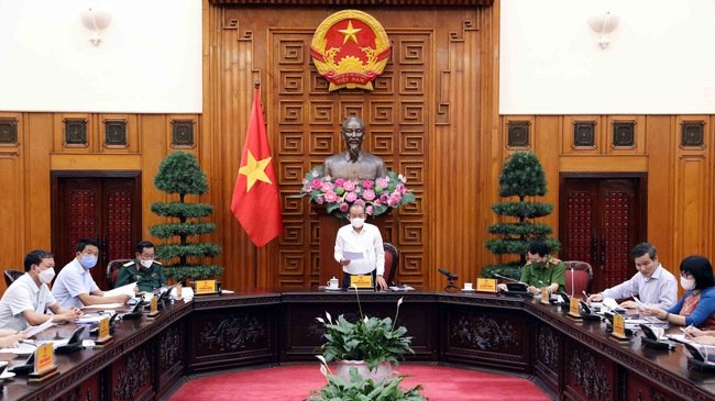 Deputy Prime Minister Truong Hoa Binh chairs a meeting of the Central Advisory Council on Amnesty on July 10. (Photo: VNA).