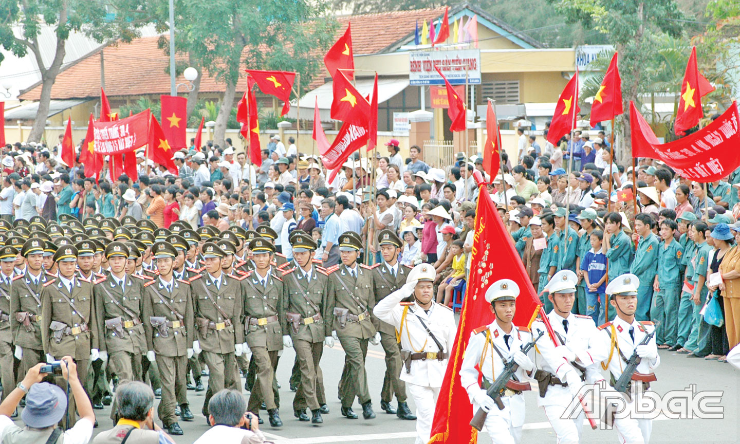  Lực lượng An ninh nhân dân tham gia diễu hành.