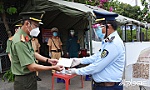 Lãnh đạo Công an Tiền Giang: Thăm, động viên lực lượng thực hiện nhiệm vụ tại các chốt kiểm soát phòng, chống dịch Covid-19