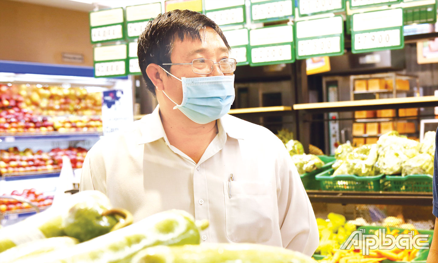 Đồng chí Đặng Văn Tuấn.                                                                                Ảnh: Tuấn Lâm