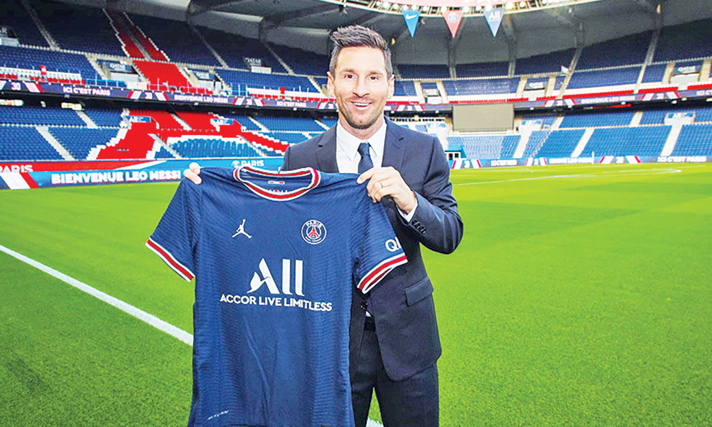 Sự góp mặt của Messi khiến cho PSG và Ligue 1 trở thành tâm điểm của thế giới bóng đá  những ngày vừa qua. 	Ảnh: Vietnamnet.vn