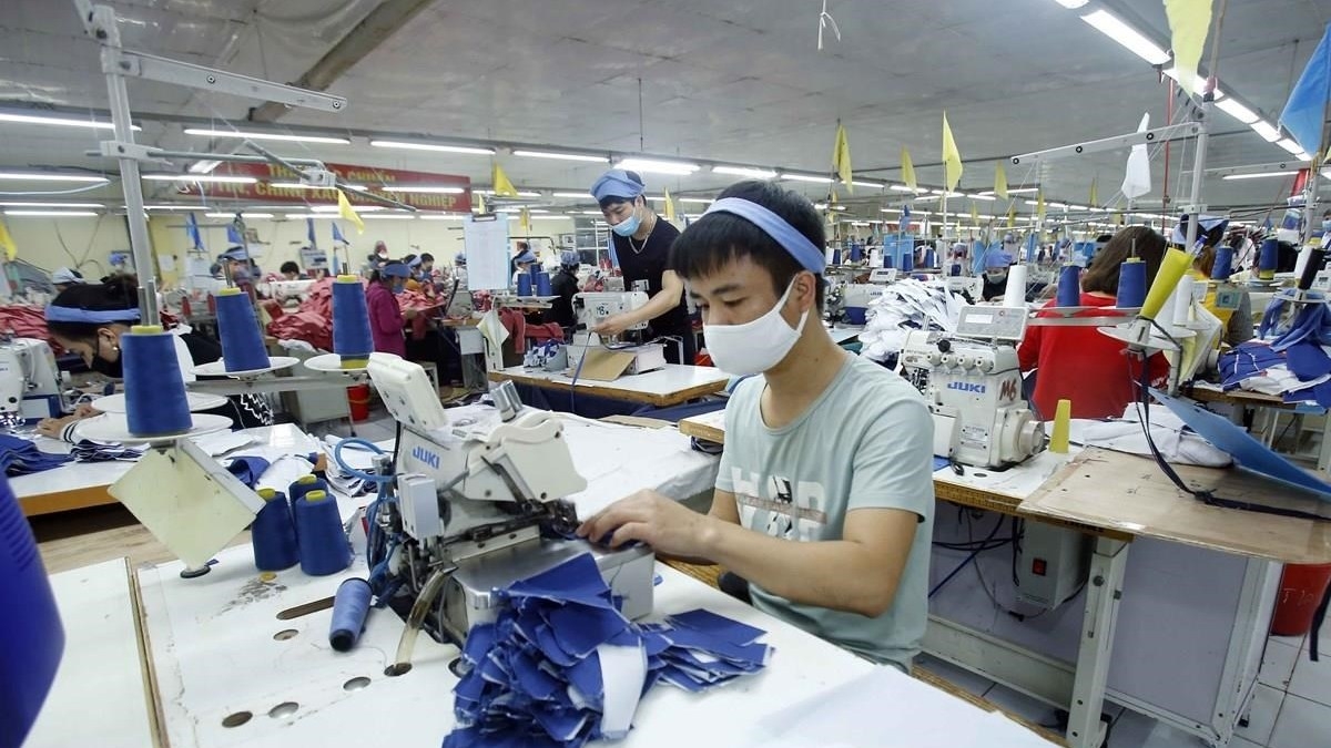  A factory of Tien Hung Garment Company in Hung Yen Province (Photo: VNA).