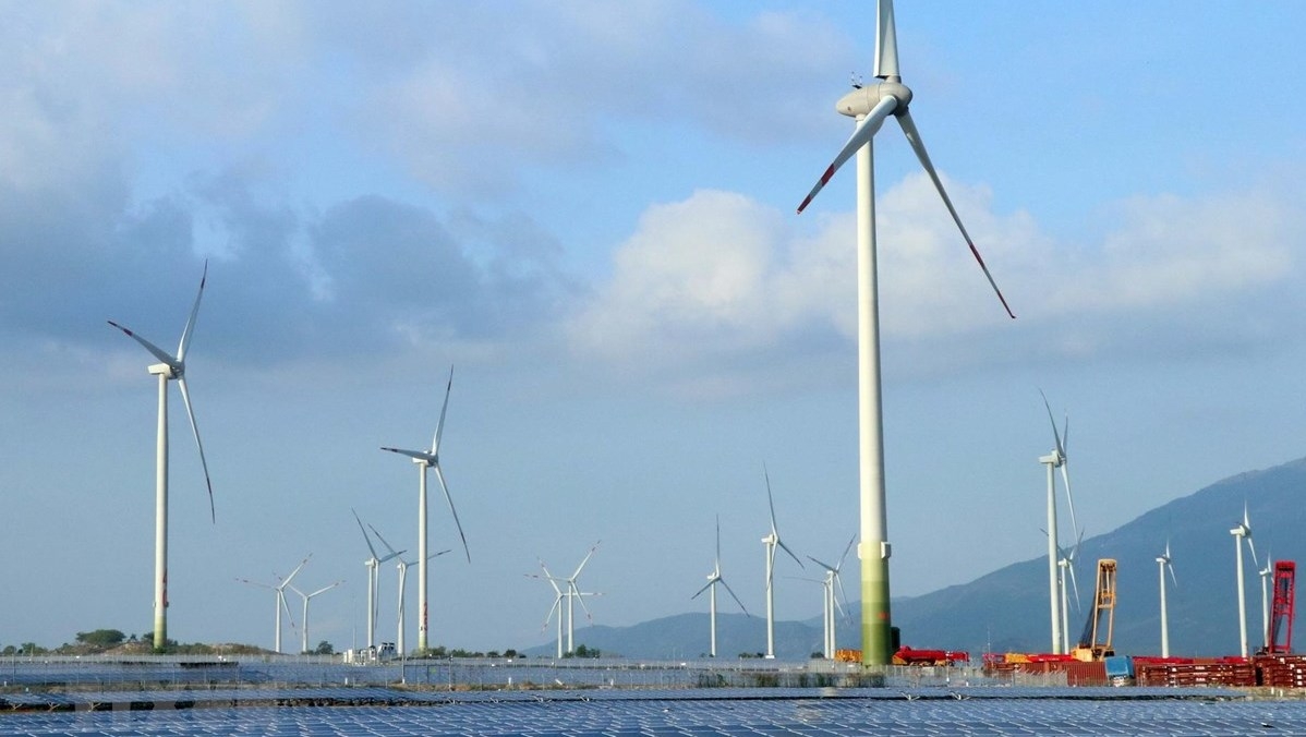 A wind farm in Ninh Thuan Province (Photo: VNA).