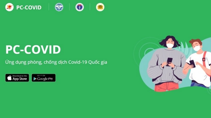 PC-COVID app unifies many features of COVID-19 prevention and control. (Photo: NDO).