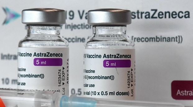  AstraZeneca COVID-19 vaccine. (Photo: AFP/VNA).