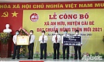 An Hữu ra mắt xã đạt chuẩn nông thôn mới