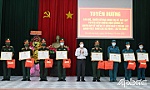 TX. Cai Lậy: Tuyên dương cán bộ, chiến sĩ tham gia tuyến đầu phòng, chống dịch Covid-19