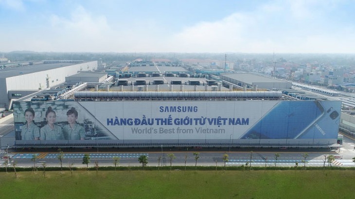 Samsung Electronics Thai Nguyen is the largest company in Vietnam. (Photo: Samsung).