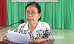 Cô Nguyễn Thị Rỉ: Chủ tịch Hội Người cao tuổi mẫu mực