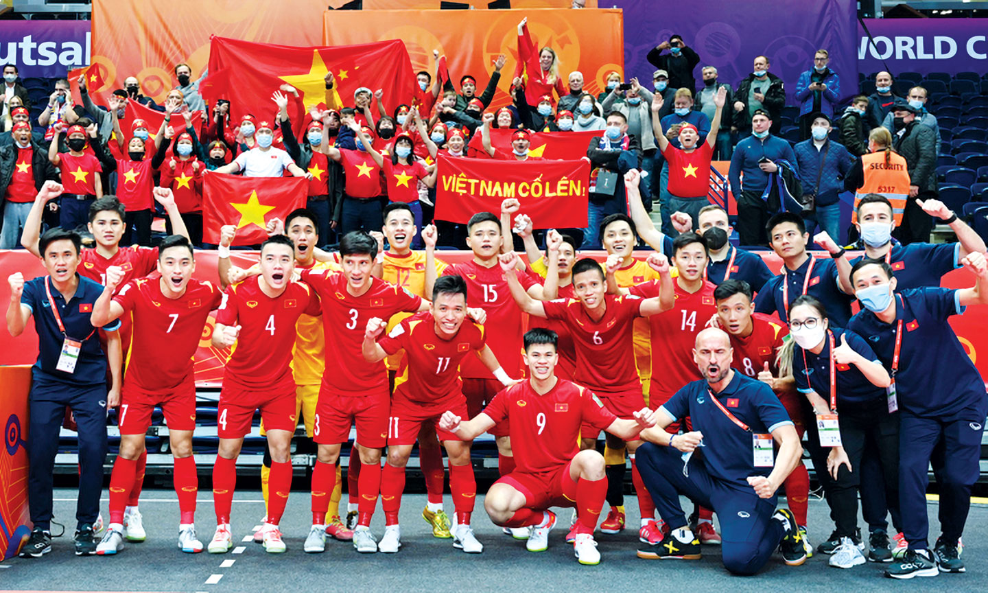 Đội tuyển Futsal Việt Nam đã có màn trình diễn ấn tượng tại VCK Futsal World Cup 2021.