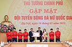 Tổng thuật: Thủ tướng gặp gỡ, chúc mừng các 'cô gái kim cương' của bóng đá Việt Nam