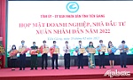 Bí thư Tỉnh ủy Tiền Giang Nguyễn Văn Danh gặp gỡ doanh nghiệp đầu năm