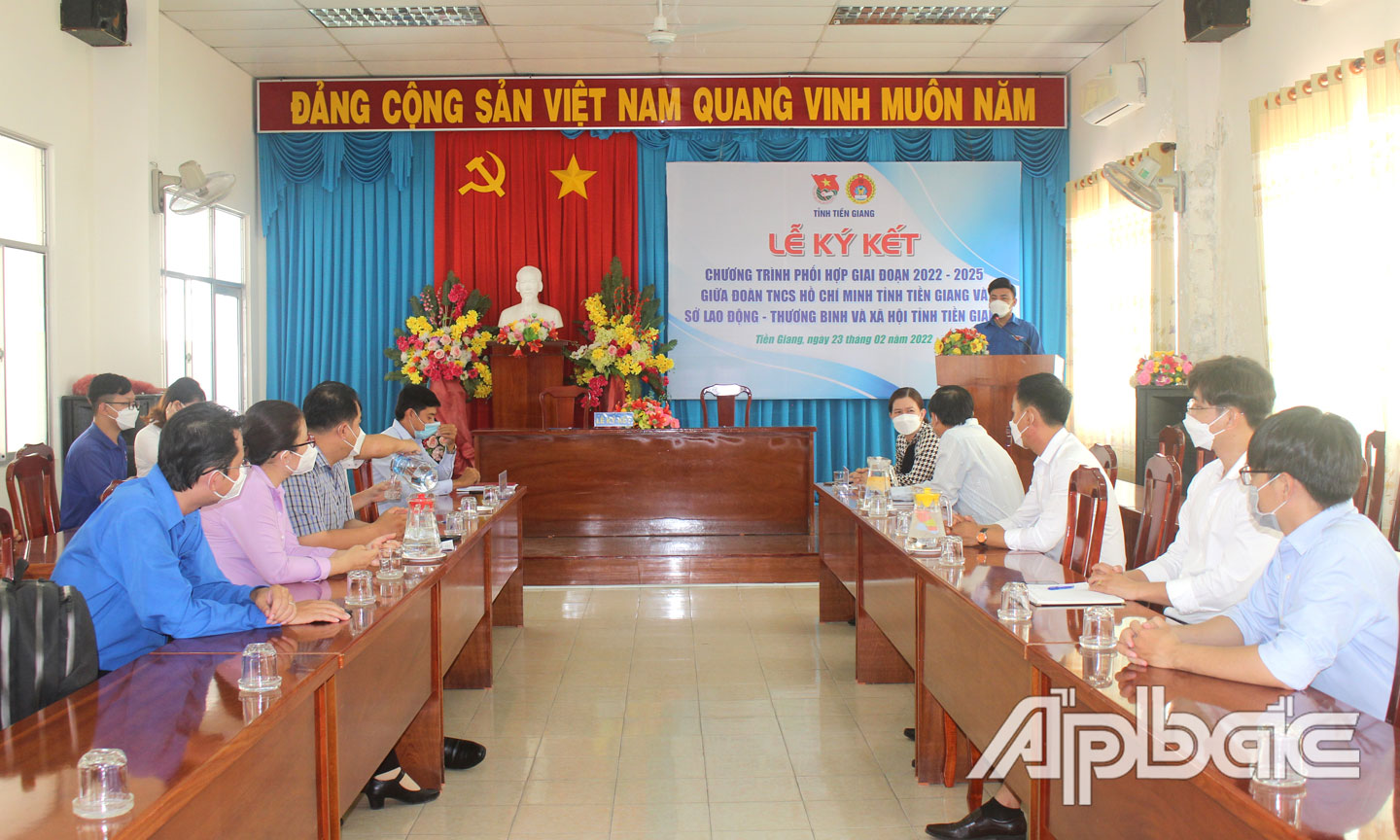 Quang cảnh buổi lễ.