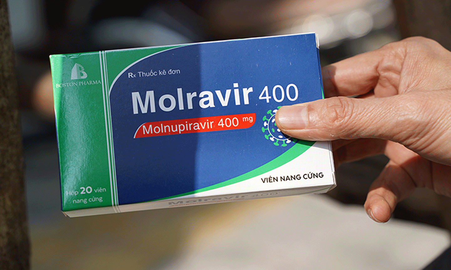 Thuốc Molnupiravir. Ảnh: Lê Phú/Báo Tin tức