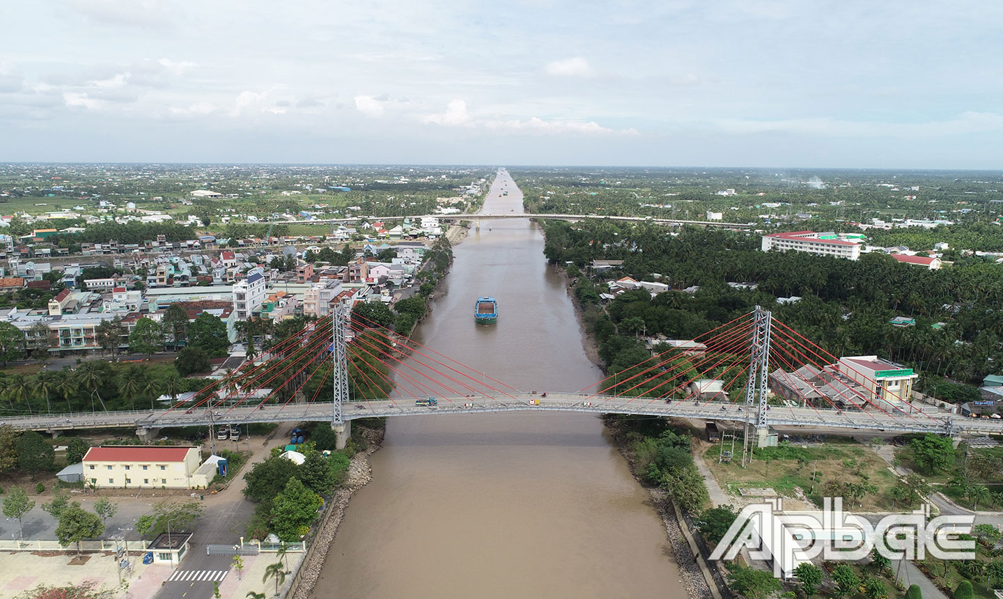 Tuyến kinh Chợ Gạo đang được đầu tư nâng cấp giai đoạn 2.