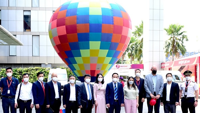 Tuyen Quang province will host the first-ever International Balloon Festival from March 30 to April 3 (Photo: baotuyenquang.com.vn).